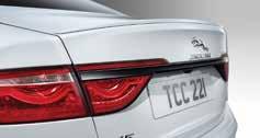 Rear Spoiler - Body Coloured Give the XF an even more sporting look
