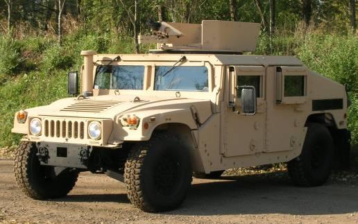 HMMWV M998 6,390 POUNDS ADDED M1114 Base M1114 / M1151 with