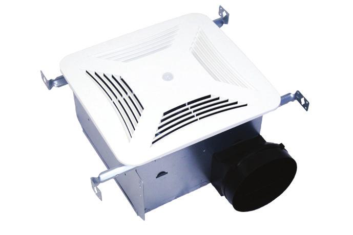 MODELS PCD PREMIUM CHOICE FANS WITH DC MOTORS MODELS PCD110X, PCD110XM, PCD110XH, PCD110XMH, & PCD110XIAQS CEILING MOUNT BATHROOM FANS WITH DC MOTORS Features and Construction Extremely quiet
