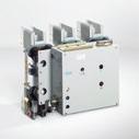Modular construction for maximum flexibility The circuit-breaker has been modularly constructed in order to be able to use the best materials for the current circuit, magnetic flux and cooling.