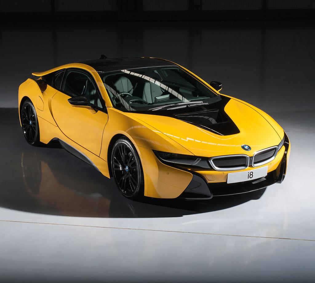 THE BMW i8 60 61 The BMW i8 is now available in all