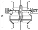 When free-draining is required, the W45 must be vertically mounted. W45 Spring Check Valve 45 SPRING CHECK VLVE DIMENSIONS SIZE CRCKING PRESURE O-RING SET TRI RING SET 1.0 (25.4) (101.6) 1.0 psi (.