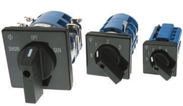 SUBHEAD ROTARY Kraus and Naimer Finger proof terminals Can be used as control switches, instrumentation switches, or motor control switches Supplied with open terminals to facilitate wiring VDE 0106,