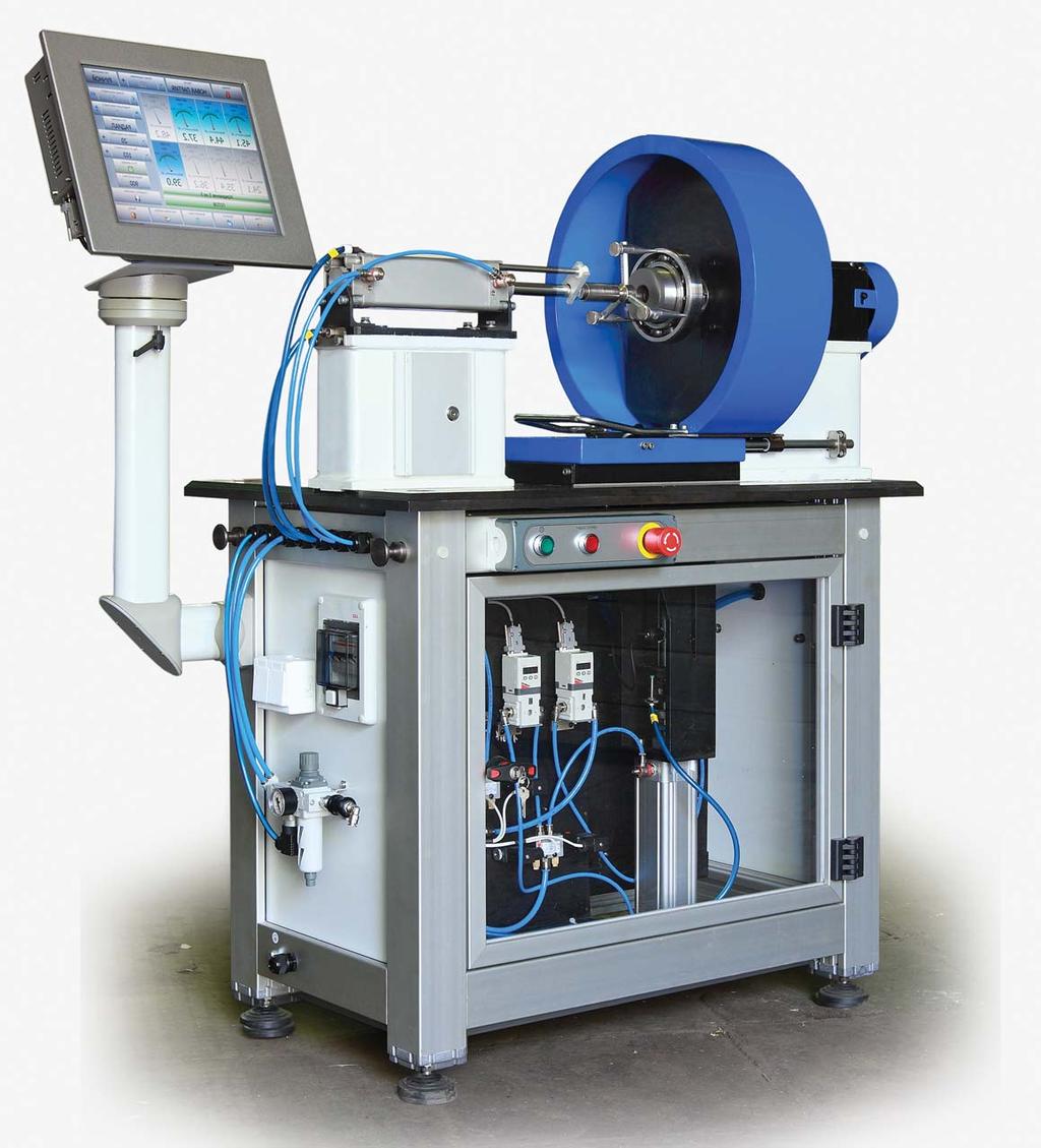 Rolling Element Bearing Testing Machine / SP-180M Designed for validation of design data of rolling element bearings through actual testing at application loads and speeds by vibration