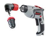 Compact, lightweight and ergonomic drill, ideal as bench-top or assembly drill QuiXS quick change drill chuck system for lightning chuck change, for the use of a QuiXS attachment or for