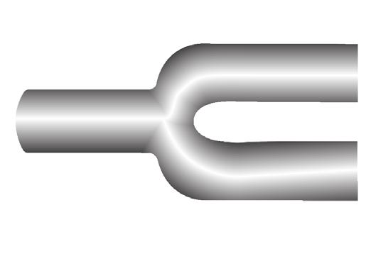 exhaust ACCESSORIES X - Pipes Mandrel Bent Aluminized Steel Available in 3 Sizes Universal X-Flow pipes