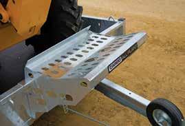 High grip surface offers operator safety.
