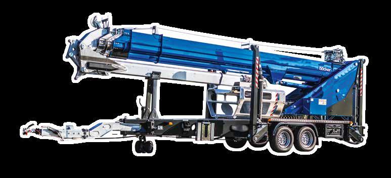 Trailer Crane AHK 36/2400 NEW Bi-metal 36.00m kg 2,400kg RC 620 29m Duty chart Technical specifications Payload max. [kg] 1,500 (opt. 2,400) Extension length max. [m] 34.00 (opt. 36.00) Main boom length max.