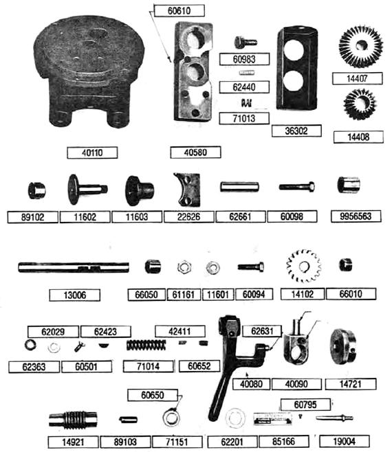 Lockformer Auto-Guide 0 or Gauge Flanging Attachment Parts List Please use New Number when ordering parts. Part No.