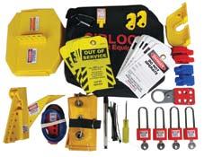 Lockout Hasp 2 x SLP-150-RED Padlock 10 x SDT-1 Danger Tags 5 x SDT-2 Out of Service Tags CLK-1 CLK-2 CLK-3 Contractors Lockout Kit - Combination Valves / Electrical 1 x LCB-2 Carry Bag 2 x UCL-1
