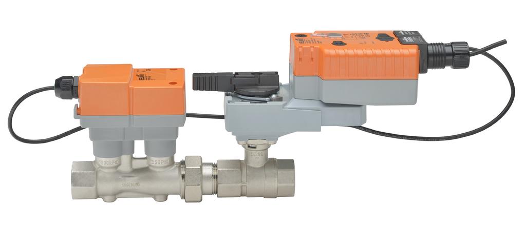 5 epiv The 2-way epiv is a pressure independent characterized control valve with an integrated electronic flow meter and a powerful control algorithm.