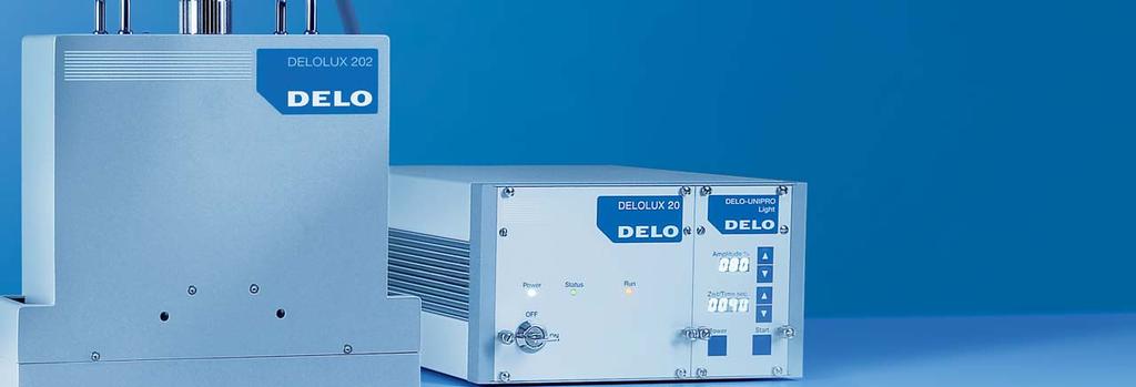 Accurate and bubble-free adhesive dispensing with DELO-DOT PN3 and DELO FLEXCAP, curing within seconds with DELOLUX 202 Benefits at a glance Installation Perfectly suited for integration in
