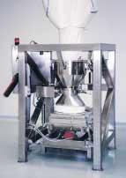 The Glatt Vibratory Dosage Sieve for classifying of dry powders and granulates