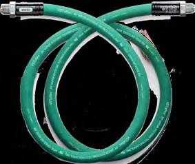 VSTaflex Green 3/4 Primary and Whip Hoses Tube: High grade Nitrile Reinforcement: One wire braid, 150 PSI working pressure Cover: CPE (Chlorinated Polyethylene) Temperature Range: -40 F to +120 F