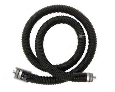 ENVIRO-LOC EVR Balance Hoses Inner Hose: 5/8 ID wire braid, 150 PSI rated working pressure Outer Hose: 1-1/2 ID helical wire reinforced gasoline and vapor resistant Swivel Coupling: Aluminum insert