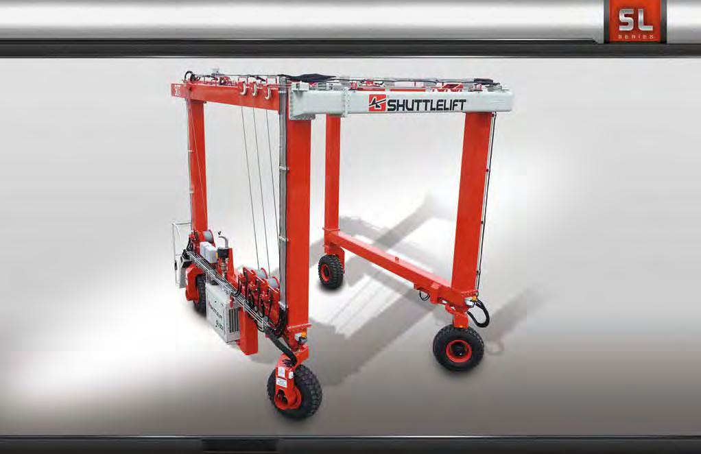 STANDARD FEATURES THAT WILL GIVE YOU THE PRODUCTIVITY ADVANTAGE PROPORTIONAL CONTROLS The crane is equipped with fully proportional controls
