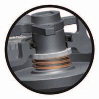 Kontrollventil als Serie Automatic lubrication pump as standard Pompa di
