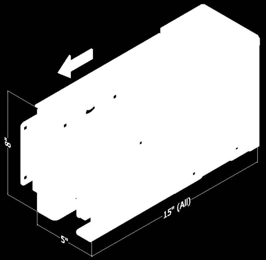 Standard configuration (Shown below)