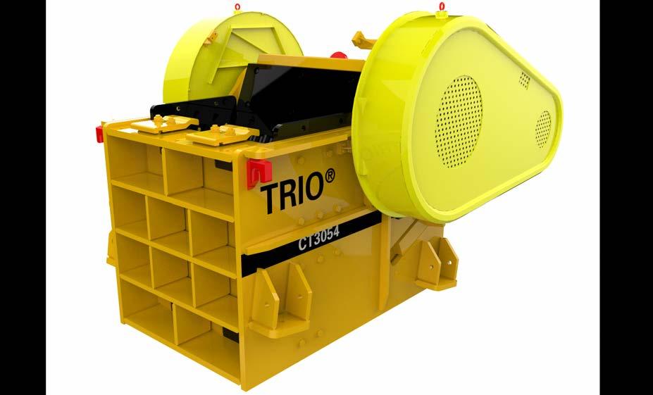 Our range of heavy duty Trio jaw crushers are engineered to accommodate even the hardest of materials.