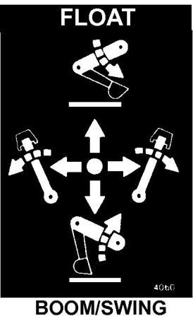 OPERATING INSTRUCTIONS GENERAL INFORMATION Your backhoe is operated by four different control levers.