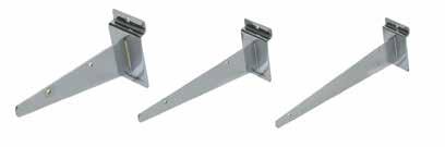 Product Catalogue PLANKWALL ACCESSORIES PWSB16/18 PWSB6/8 METAL SHELF BRACKETS >> Aluminium shelf bracket for 16-18mm timber shelves Aluminium shelf bracket