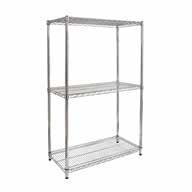 4mm Dia R4101CH Wire Shelving System Post With Glide 1800mm H x 25.