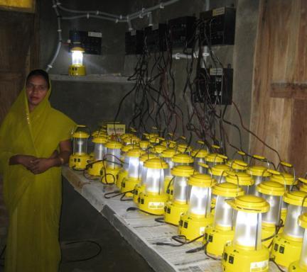 Charging Lanterns / Renting Out The solar