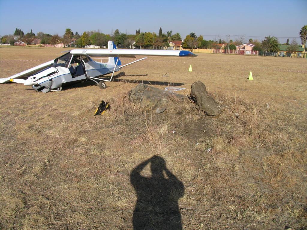 CASE STUDY 4: On 29 August 2007, the pilot flew from Rand aerodrome (FAGM) on a training flight to the general flying area (GF), and then headed back to FAGM.