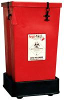 TEXCHINE INC. CART CATALOG 2005 Reusable Medical Waste Containers A BIOHAZARD Segri-Med Mini Container is a direct deposit/ collection container designed for general purpose use.