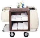 M.I.T. Poly-Cart Poly Housekeeping Cart HOUSEKEEPING/ MAID CART Model #2200 A Housekeeper's Choice.