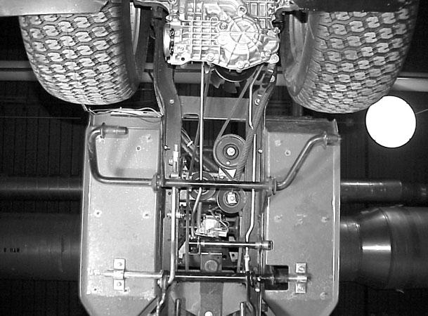 Figure 104 MVC-322X 23. Install the fan on the transaxle input pulley (Figure 105).