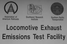 Particulate» Soluble Organic Fraction (SOF) SwRI Locomotive Emissions Test Center * Established in 1992 for the AAR * To