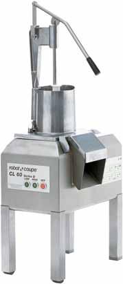 VEGETABLE PREPARATION MACHINES Complete selection of discs, refer page 18 CL 60 Bulk - CL 60 Pusher