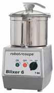 Blixer 4 V Blixer 5 V Blixer 6 V Single phase Single phase Single phase 2 SPEEDS 1800 & 3600 rpm 5.5 Qt. 7 Qt.
