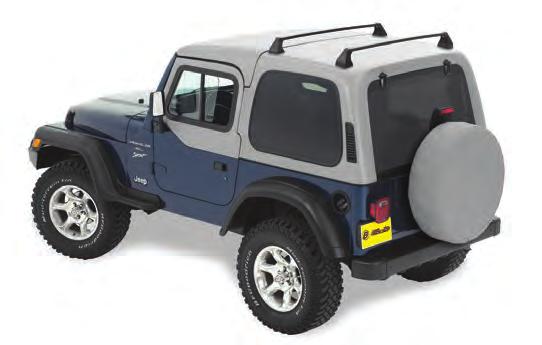 Installation Instructions Rear Shell Roof Rack Vehicle Application: Jeep Wrangler 1986 current Part Number: 41400 www.bestop.com - We re here to help! Visit our web site and click on Ask a Question.