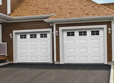 TRADITIONAL MODEL PATTERNS AND LAYOUTS PRESTIGE (40 ½ x 5 ) 9 x 7 6 x 7 Prestige XL Prestige XL Match your Prestige garage door with the Orleans, London or