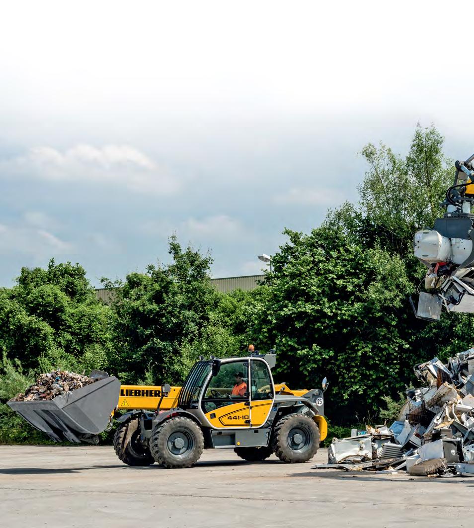 Liebherr specialist machines for waste management The recycling industry is growing rapidly and it is changing.