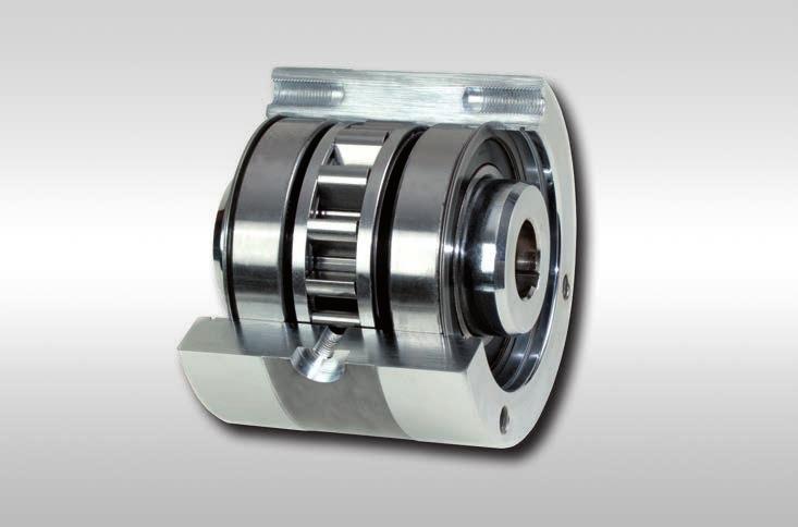 Complete s FRX and FRZ for bolting to the face with sprag lift-off X or lift-off Z Application as Backstop Overrunning Clutch Features Complete s FRX and FRZ are sealed sprag freewheels with ball