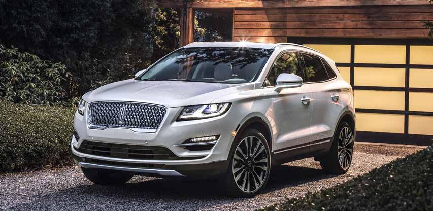 2019 LINCOLN MKC LINCOLN MKC (1) Final Drive GCWR (lbs.) Maximum Loaded Trailer Weight (lbs.) Engine Ratio FWD AWD Automatic Transmission Turbocharged 2.0L I4 3.36 7,220 3,000(2) 3.