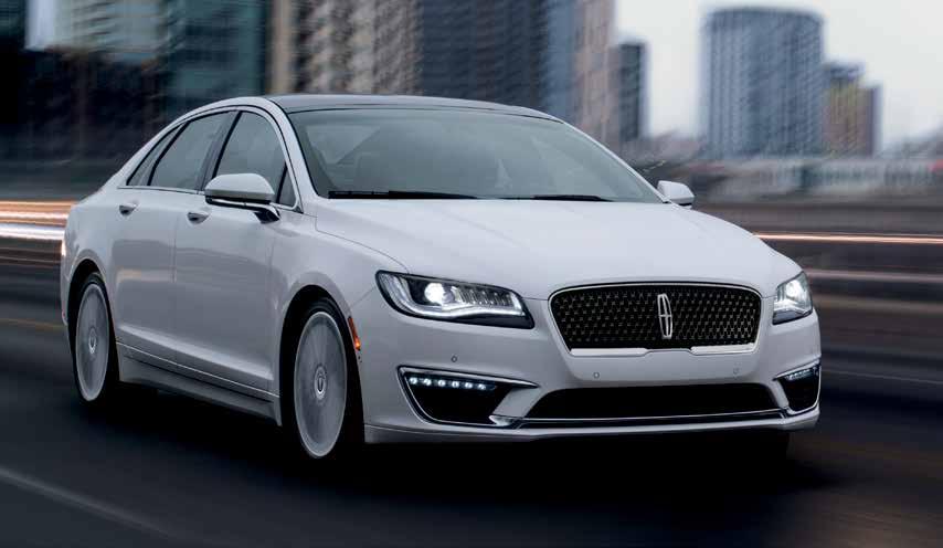 2019 LINCOLN MKZ 2019 MKZ pre-production model shown. Available Fall 2018. LINCOLN MKZ (1)(2) Axle Maximum Loaded Trailer Weight (lbs.) Engine Configuration Automatic Transmission Turbocharged 2.