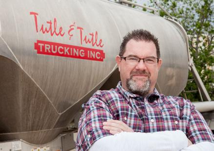 Brian Gannon, project manager at Tutle & Tutle explains that as their business has increased, so have the risks associated with theft of trailers, which are often loaded with very expensive sand used
