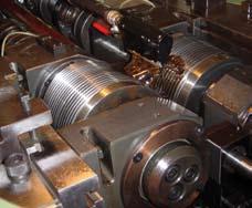 Certain machine shops are designated to line and bore cylinders for quick rebuild service.