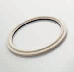 - Ring seals for hose brackets with clamp connector acc.