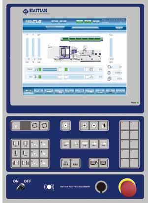 Haitian Jupiter Ⅱ Series Control System Features» High speed controller from Europe» 1 LCD