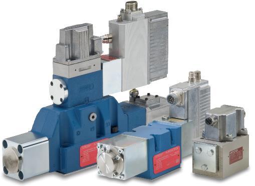 Servo and Proportional Valves (1/2) Proven reliability and built-in quality for a performance advantage in in many different industrial machines Numerous models with a range of sizes, performance