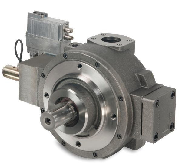 Radial Piston Pumps (2/2) Technical Summary Variable displacement piston pump Single and multiple pump arrangements Displacement: from 19 to 250 ccm/rev Pressure up to 350 bar