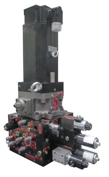 Electro-Hydrostatic Actuation System (EAS) Combines the EPU with servo drives, manifolds, cylinders and other optional parts a customer may need Provides all of the best of both electrohydraulic