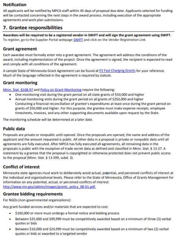 Grantee Responsibilities Grant Agreement Grant Monitoring Public Data