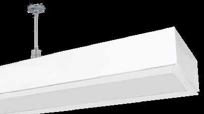 L-GRID2 Regular Profile 48 Linear L-Grid2 48 Linear luminaire delivers a soft, diffused volume of pure white light on