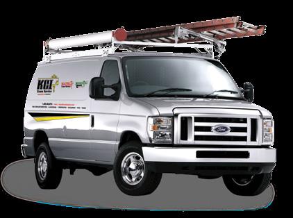 overhead crane repair, authorized warranty repair,